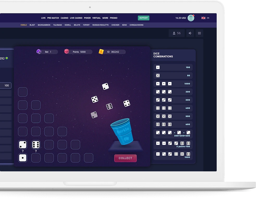 Farkle game software