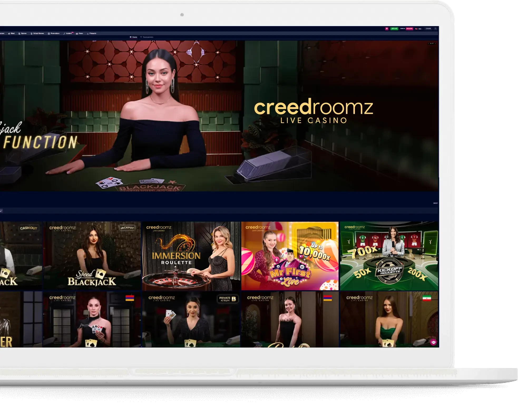 BetConstruct live Casino 