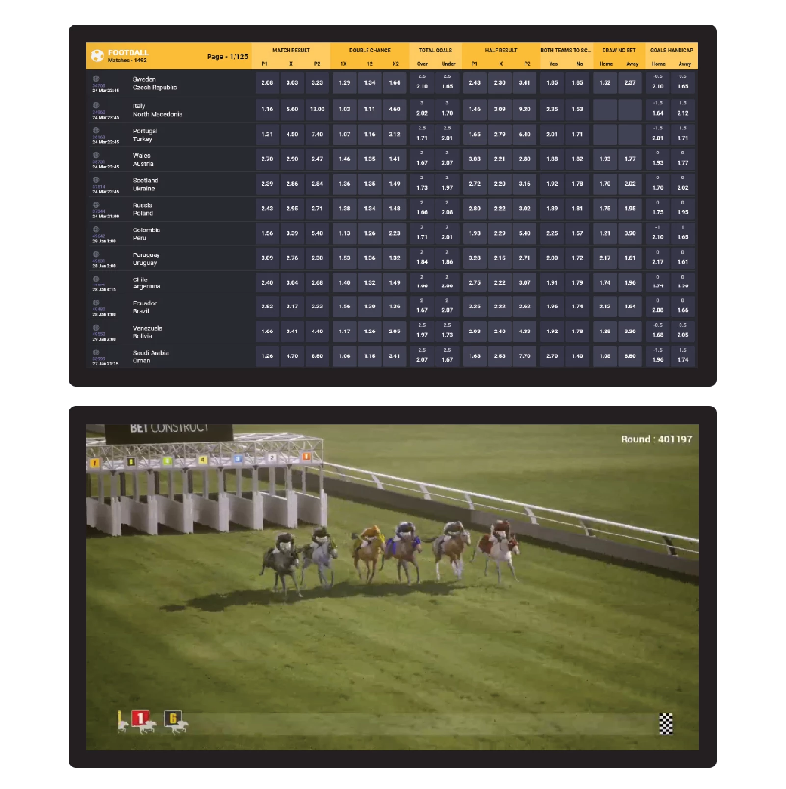 Land based solutions