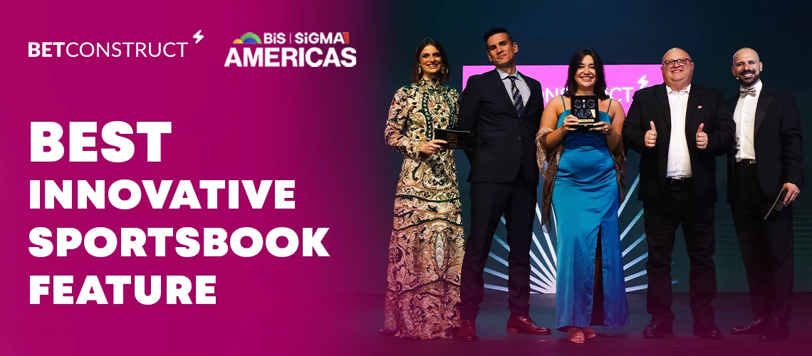 BetConstruct Leads the Way with Best Innovative Sportsbook Feature at SiGMA Americas Awards 2025