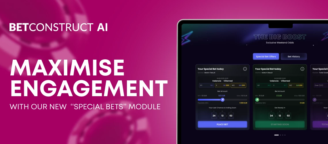The Power of Choice: BetConstruct AI Unveils 'Special Bets'  