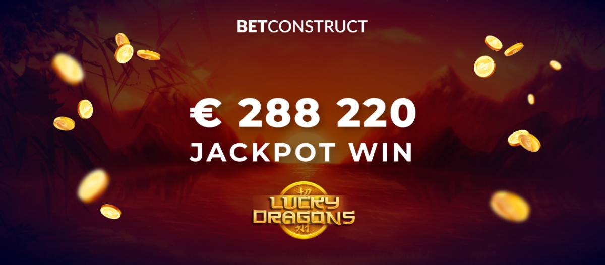 BetConstruct Incredible Jackpot Hit in Lucky Dragons