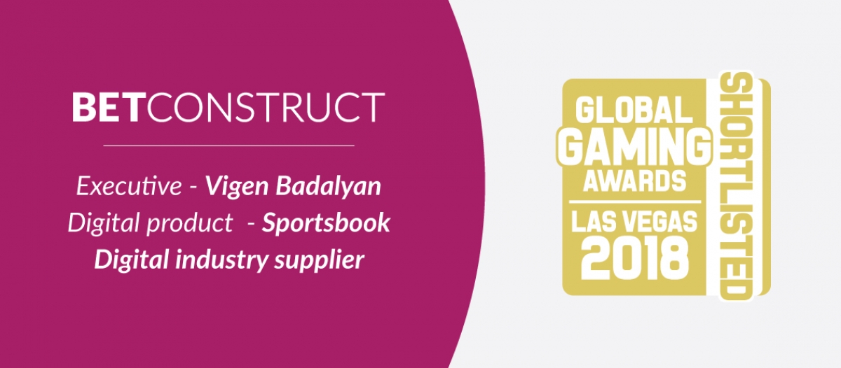 Vigen Badalyan Shortlisted in the Executive Category