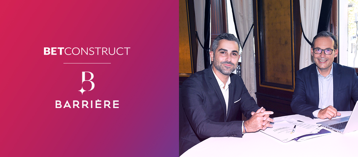 BetConstruct Partners with Barrière to Help Launch Its First Online Platform