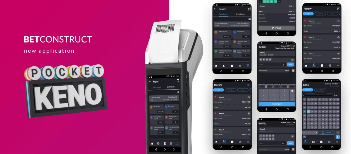 BetConstruct Releases Pocket Keno Application