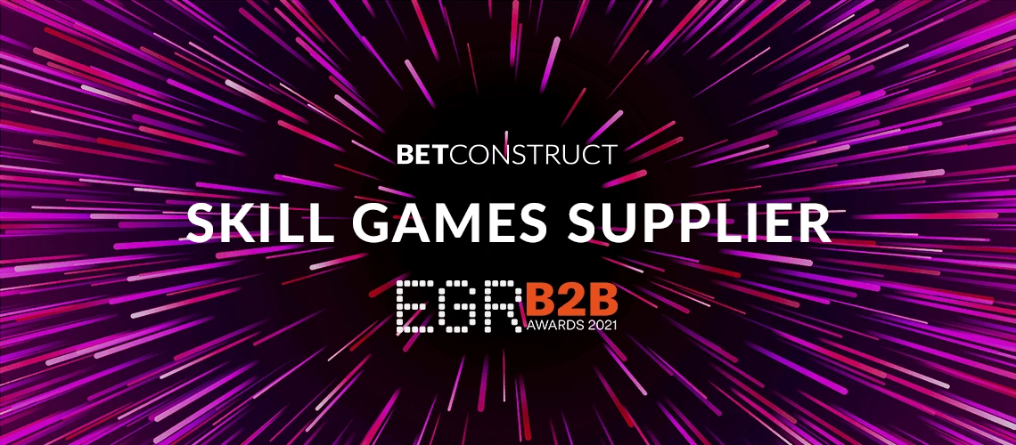 BetConstruct Becomes Skill Games Supplier of EGR 2021