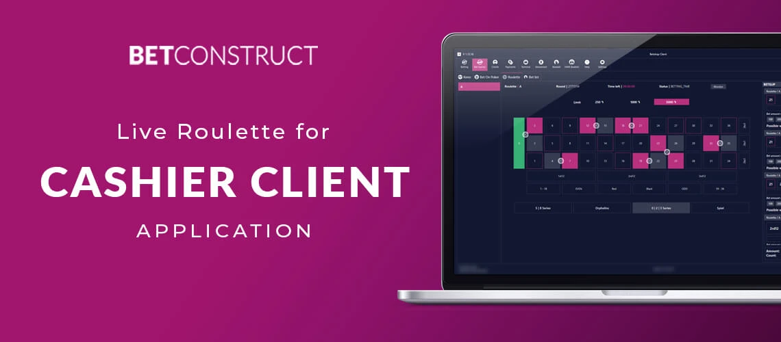 BetConstruct Enables Its Live Roulette for Betshop Operations