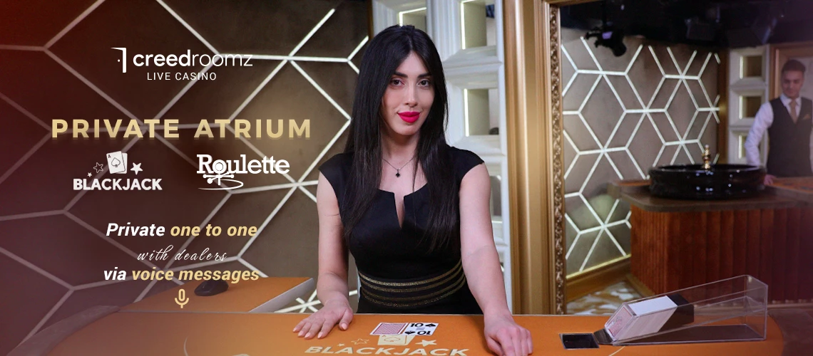 CreedRoomz by BetConstruct launches VIP hall Private Atrium 