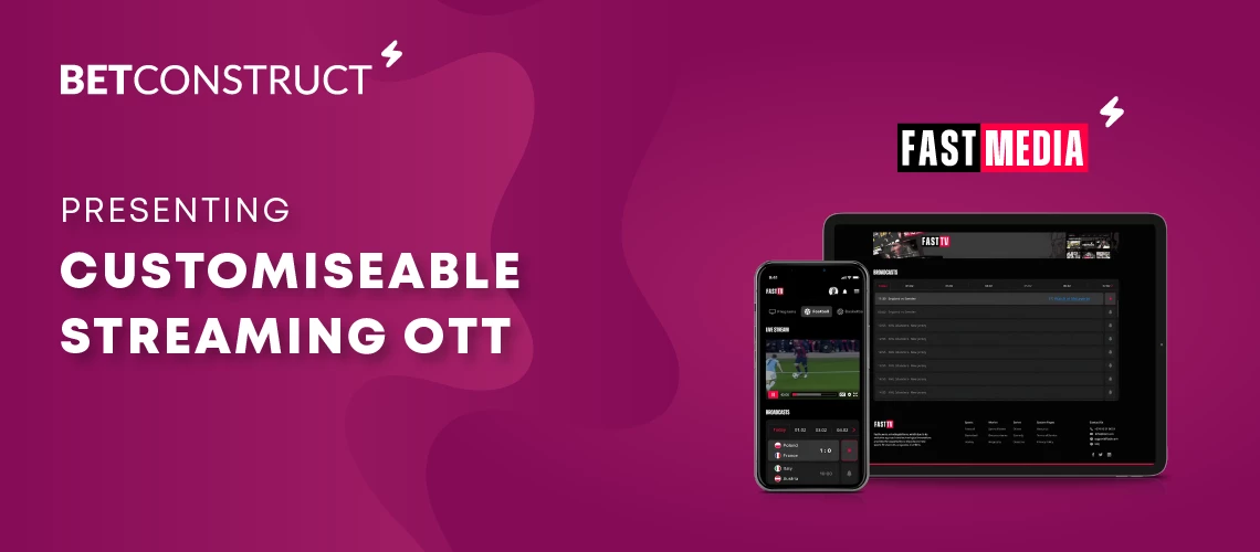 BetConstruct Introduces OTT Platform: A Game-Changer in Streaming Technology