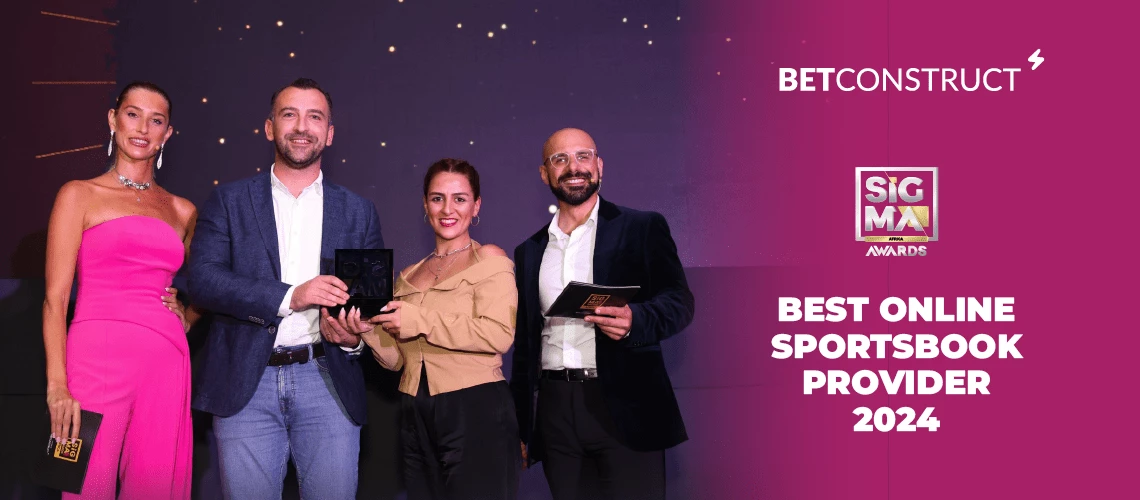 BetConstruct Secures Prestigious Best Online Sportsbook Provider Award at SiGMA Africa 2024